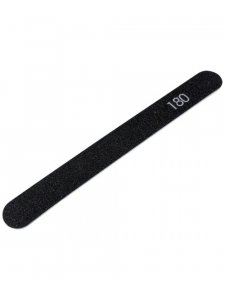 №184 Replaceable File for Straight Base 180 Grit (Color: Black, Size 178/19 mm), 25pcs/pack